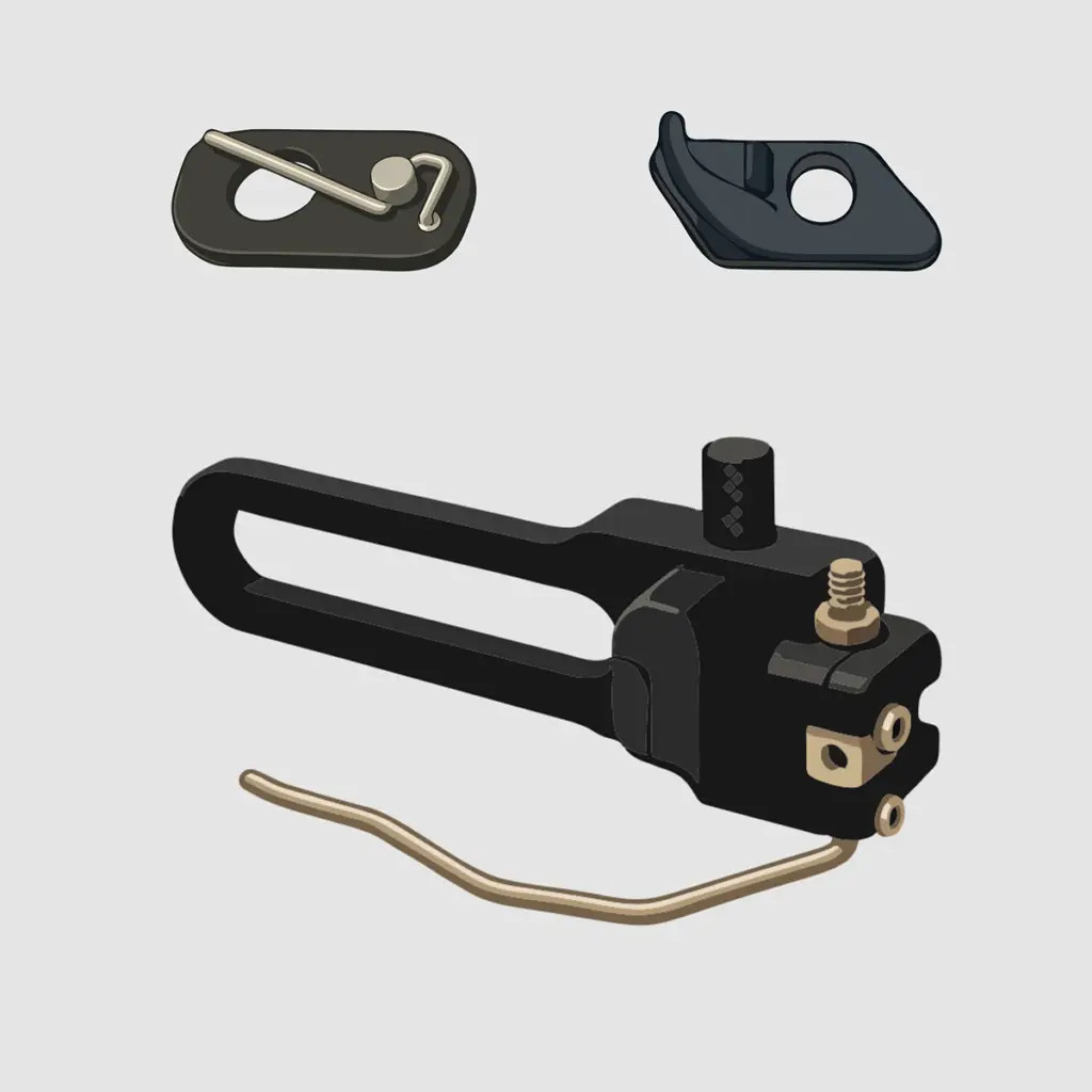 Pfeilauflagen kurze Übersicht vor hellem hintergrund