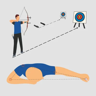 bogenschießen-lernen-stand