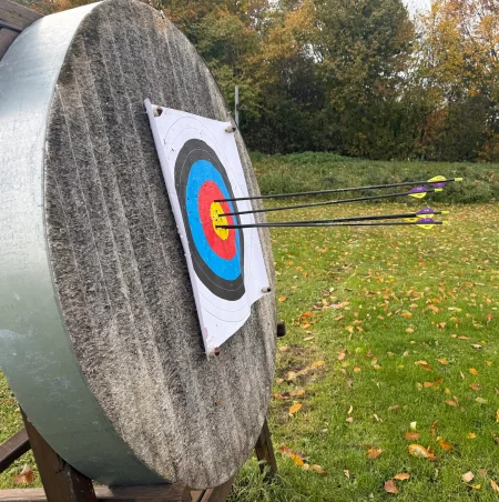 Zielscheibe Bogenschießen Strammt